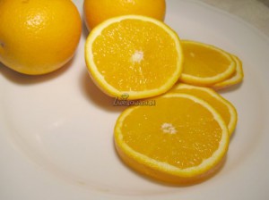 Babeczki pomarańczowe - składniki