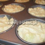 Muffiny ziemniaczano-serowe przed pieczeniem Muffiny ziemniaczano-serowe przed pieczeniem