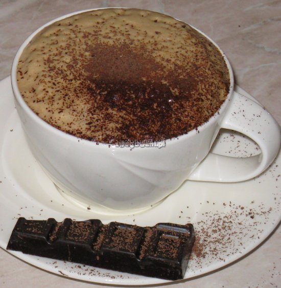 Cappuccino z czekoladą