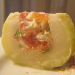 Faszerowana kalarepa w środku Faszerowana kalarepa w środku