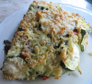 Gratin - zapiekanka z cukinii lub bakłażana
