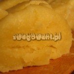 Ugotowane knedle z twarogiem Ugotowane knedle z twarogiem