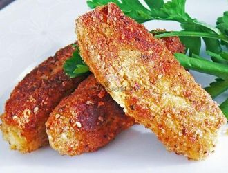 Krokiety z tofu i kapusty kiszonej