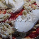 Warstwy lazanii z serem