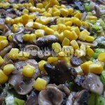 Pizza cebulowa z kukurydzą Pizza cebulowa z kukurydzą