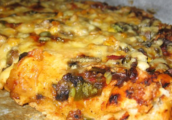 Pizza cebulowa z porem