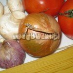 Spaghetti - składniki
