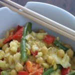 Tajskie curry z fasolką szparagową Tajskie curry z fasolką szparagową