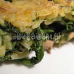 Zapiekanka makaronowa w przekroju