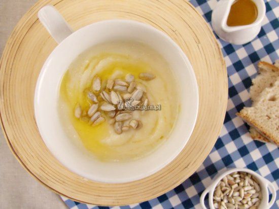 Zupa krem z selera i pietruszki