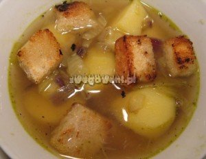 Zupa ziemniaczana (wersja bez marchewki)